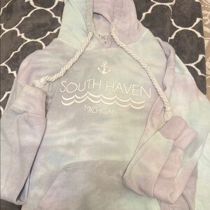 South Haven Michigan Pastel Hoodie